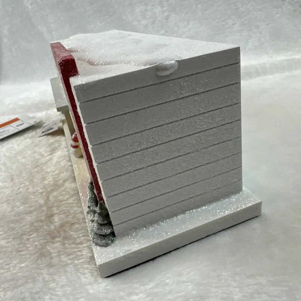 2023 New Target Store Lighted Building Snowy Glitter Christmas‎ Village NWT